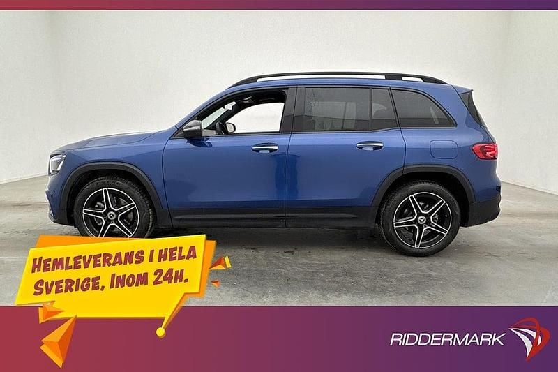 Blå Begagnad 2024 Mercedes GLB200 AMG SUV | 469 900 kr (Lite dyr) - Bild 1/3