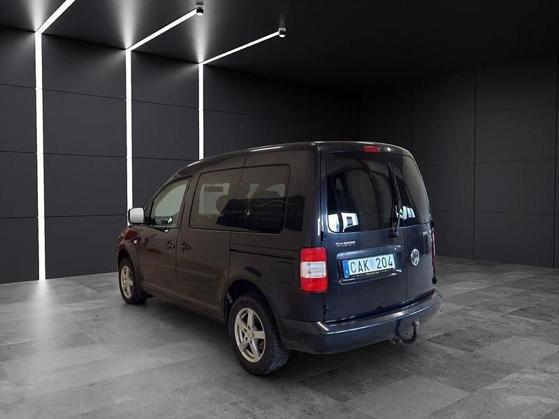 Begagnad VW Caddy 102 HK (75 kW) 2009 Svart Minibuss