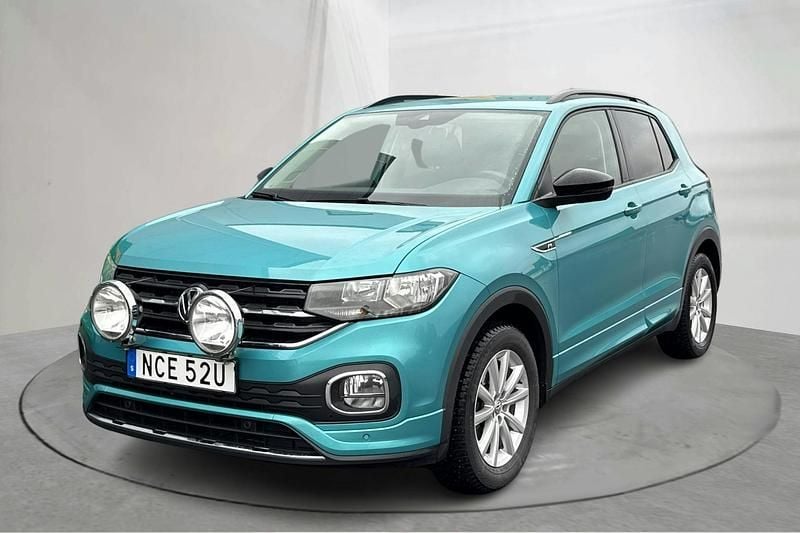 Grön Begagnad 2020 VW T-Cross R-line SUV | 149 000 kr (Bra pris) - Bild 1/4
