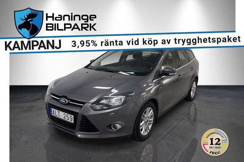 Brun Begagnad 2013 Ford Focus Titanium Kombi | 64 900 kr (Marknadspris) - Bild 1/2