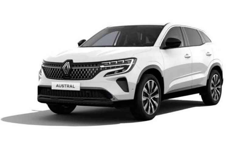 Vit Ny 2024 Renault Austral Techno SUV | 414 800 kr (Marknadspris) - Bild 1/4