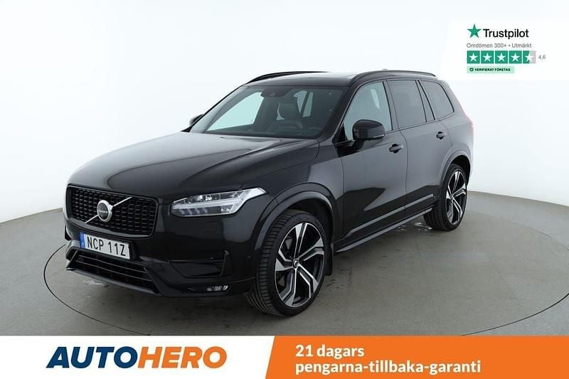 Svart Begagnad 2020 Volvo XC90 R-Design SUV | 609 000 kr (Dyr) - Bild 1/4