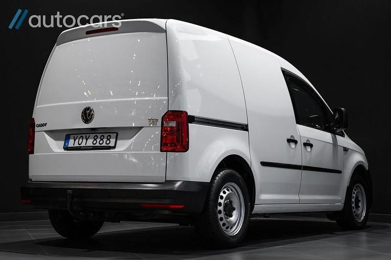 Begagnad VW Caddy 102 HK (75 kW) 2018 Vit Minibuss