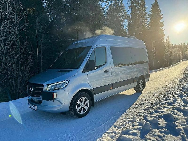 Ny Mercedes Sprinter 2026 Silver Van