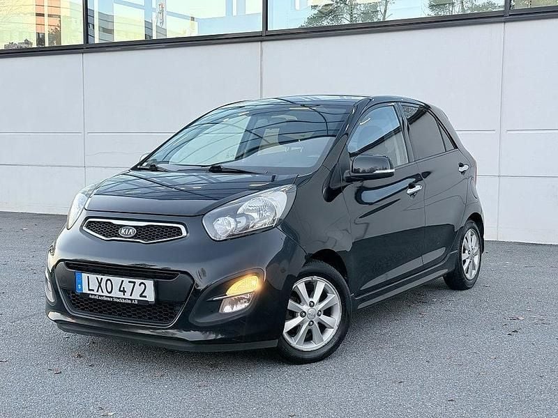 Svart Begagnad 2011 Kia Picanto EX Halvkombi | 69 900 kr (Lite dyr) - Bild 1/4