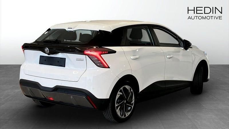 Ny MG MG4 EV 125 kW (170 HK) 2025 Vit Halvkombi