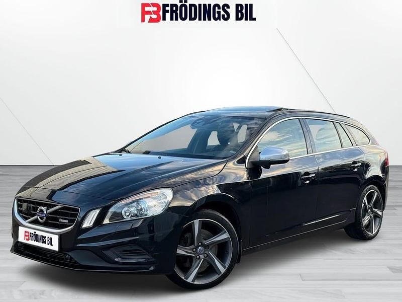 Svart Begagnad 2012 Volvo V60 R-Design Kombi | 144 900 kr (Bra pris) - Bild 1/4