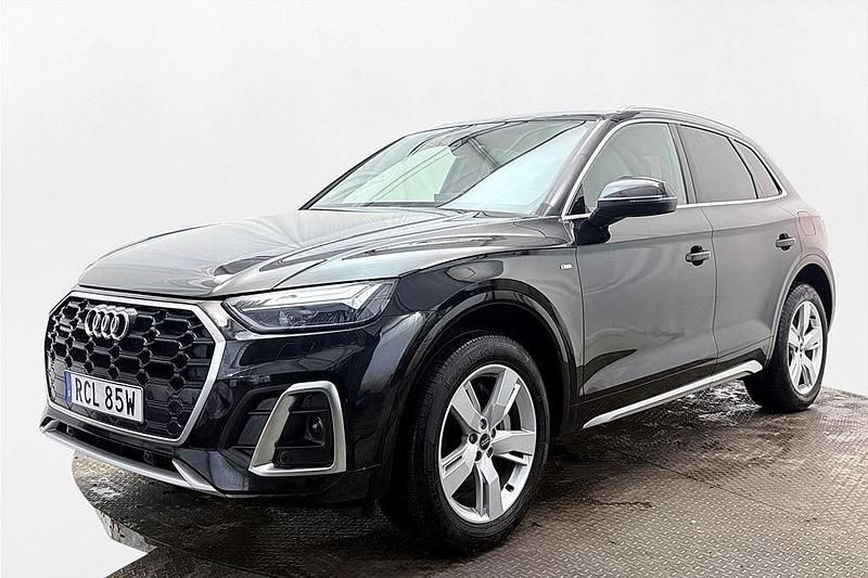 Svart Begagnad 2022 Audi Q5 S-Line SUV | 429 600 kr (Marknadspris) - Bild 1/3