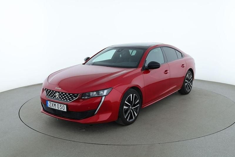 Röd Begagnad 2018 Peugeot 508 GT Sedan | 252 000 kr (Lite dyr) - Bild 1/3