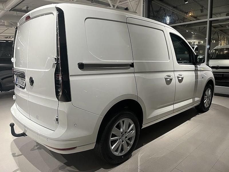 Ny VW Caddy 122 HK (89 kW) 2025 Vit (candyvit) Minibuss