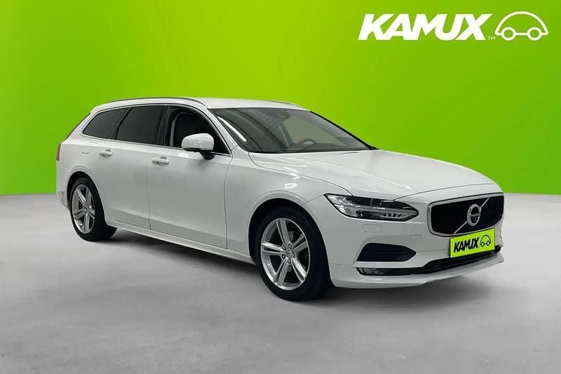 Vit Begagnad 2019 Volvo V90 Momentum Kombi | 258 900 kr (Marknadspris) - Bild 1/4
