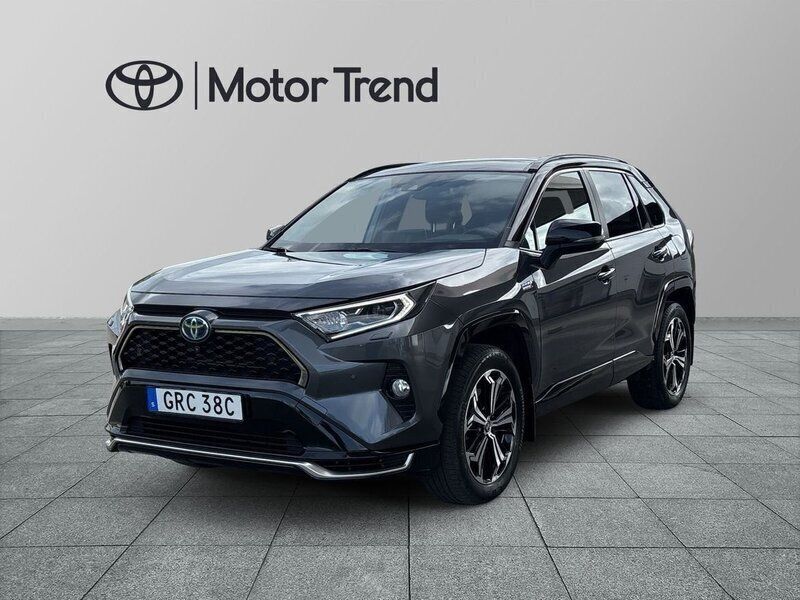 Grå Begagnad 2020 Toyota RAV4 Hybrid Style SUV | 395 000 kr (Lite dyr) - Bild 1/3