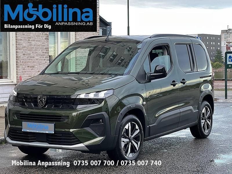 Ny Peugeot Rifter 131 HK (96 kW) 2025 Artense silver Minibuss