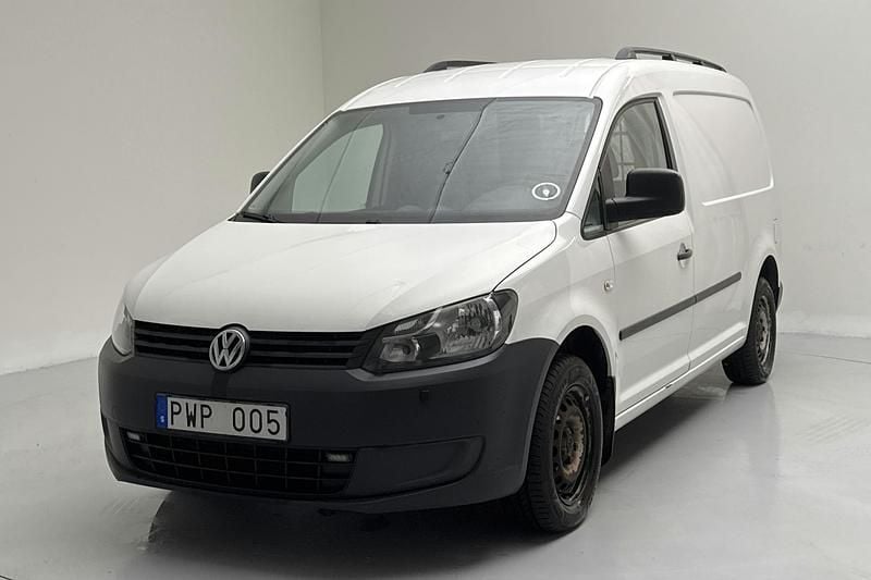 Vit Begagnad 2011 VW Caddy Maxi Minibuss | 55 000 kr (Superpris) - Bild 1/4