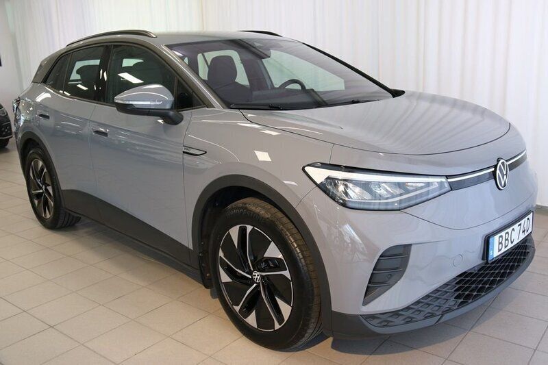 Grå Begagnad 2022 VW ID.4 Pro Performance SUV | 315 000 kr (Bra pris) - Bild 1/4