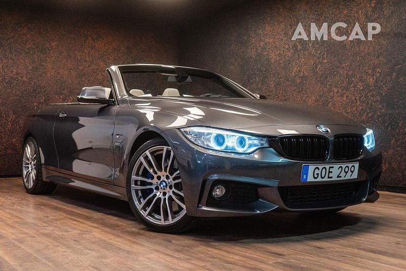 Grå Begagnad 2014 BMW 428 M Sport Cab | 249 500 kr (Marknadspris) - Bild 1/4