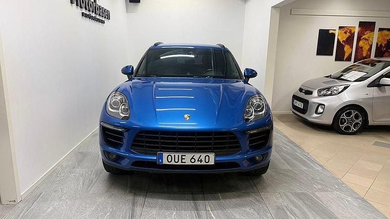 Begagnad Porsche Macan S 258 HK (189 kW) 2015 Blå SUV