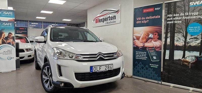 Vit Begagnad 2013 Citroën C4 Aircross SUV | 94 900 kr - Bild 1/4