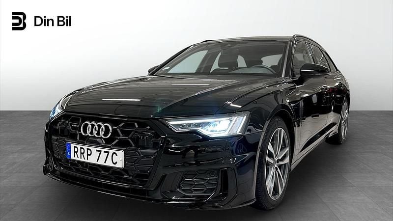 Svart Begagnad 2025 Audi A6 S-Line Kombi | 499 000 kr (Marknadspris) - Bild 1/4