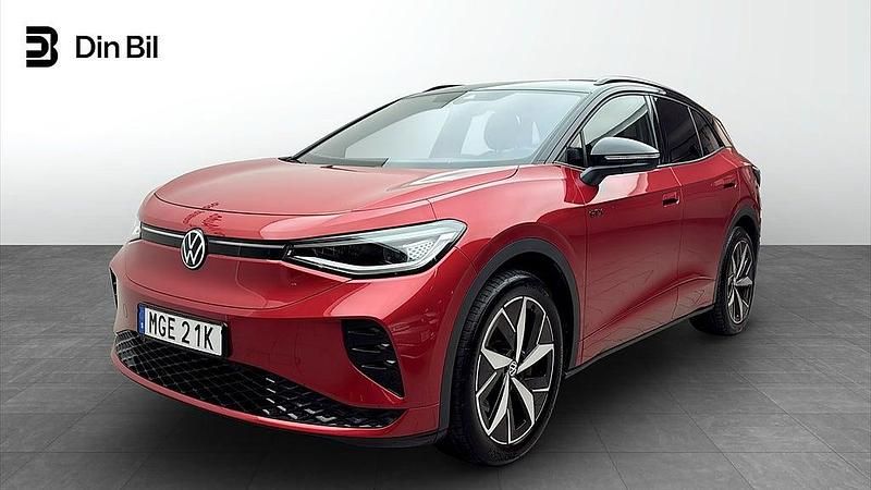 Mörkröd Begagnad 2022 VW ID.4 GTX SUV | 429 900 kr (Dyr) - Bild 1/4