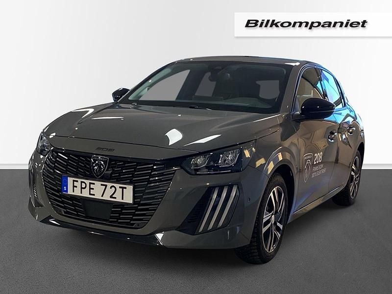 Grå Begagnad 2024 Peugeot 208 Halvkombi | 259 500 kr (Marknadspris) - Bild 1/4