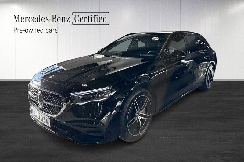 Svart (black) Begagnad 2024 Mercedes E300 Kombi | 669 900 kr (Lite dyr) - Bild 1/4