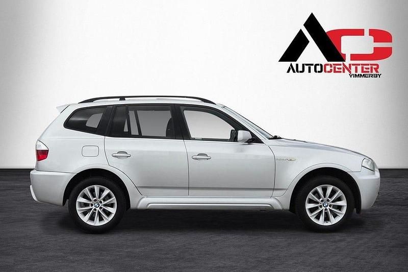 Begagnad BMW X3 M Sport 286 HK (210 kW) 2008 Ljusgrå (grå) SUV