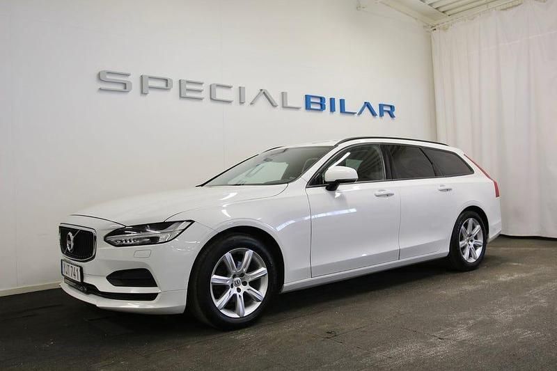 Begagnad Volvo V90 150 HK (110 kW) 2017 Vit Kombi