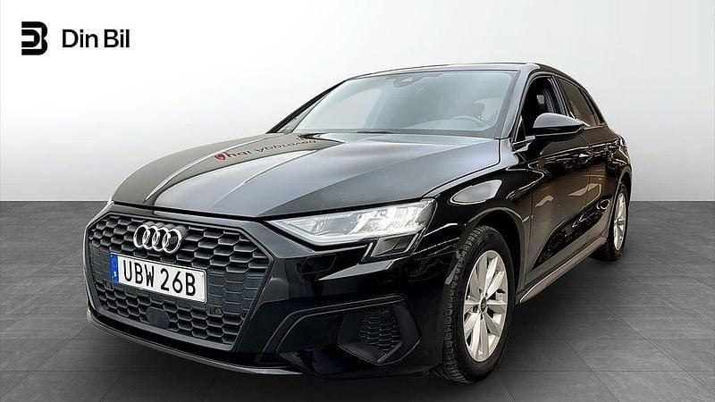Begagnad Audi A3 Sportback Proline 150 HK (110 kW) 2022 Svart Halvkombi