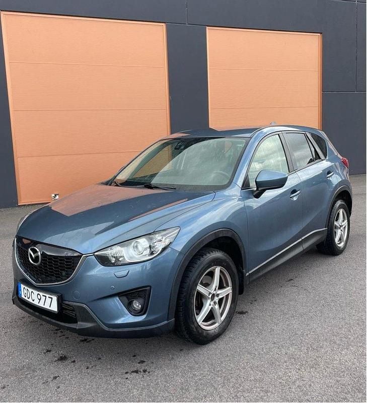 Blå Begagnad 2014 Mazda CX-5 SUV | 99 999 kr (Marknadspris) - Bild 1/4