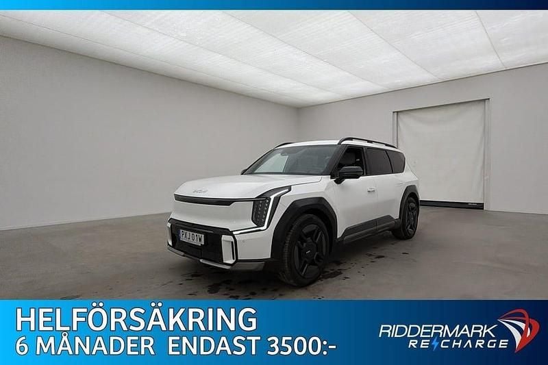 Vit Begagnad 2023 Kia EV9 GT-Line SUV | 694 800 kr (Marknadspris) - Bild 1/3