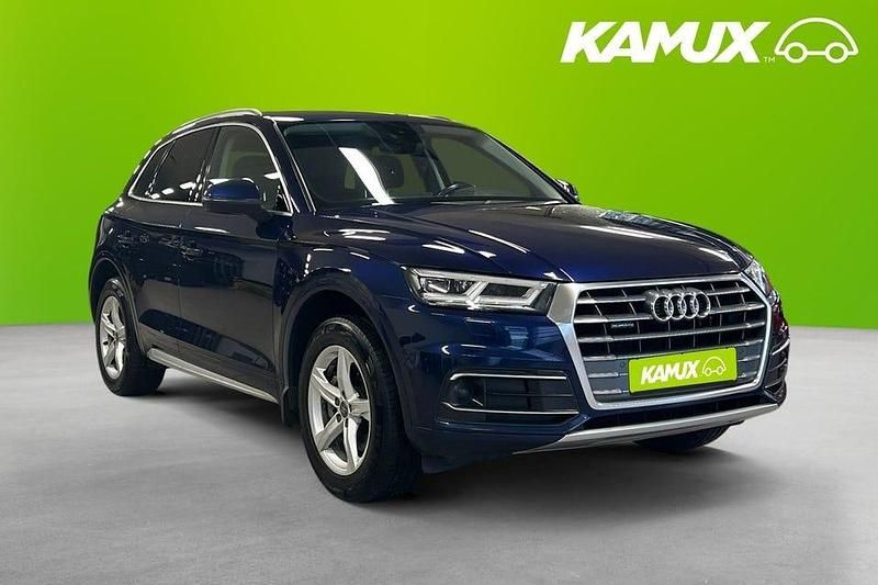 Blå Begagnad 2018 Audi Q5 Sport SUV | 248 700 kr (Marknadspris) - Bild 1/4