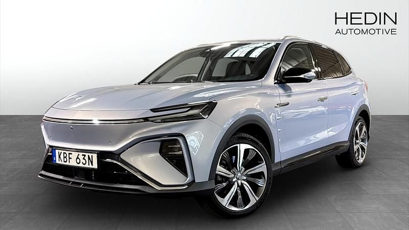 Blå (blue) Begagnad 2022 MG Marvel R Performance SUV | 309 900 kr - Bild 1/4