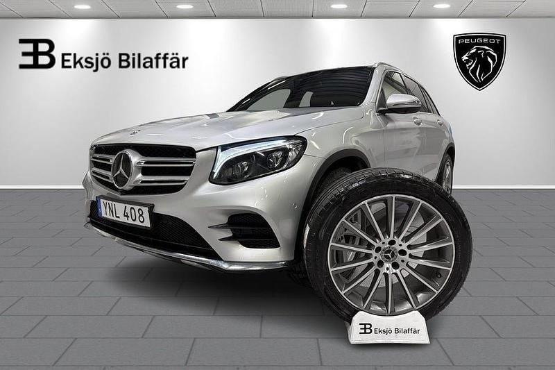 Begagnad Mercedes GLC250 AMG 204 HK (150 kW) 2018 Silver SUV