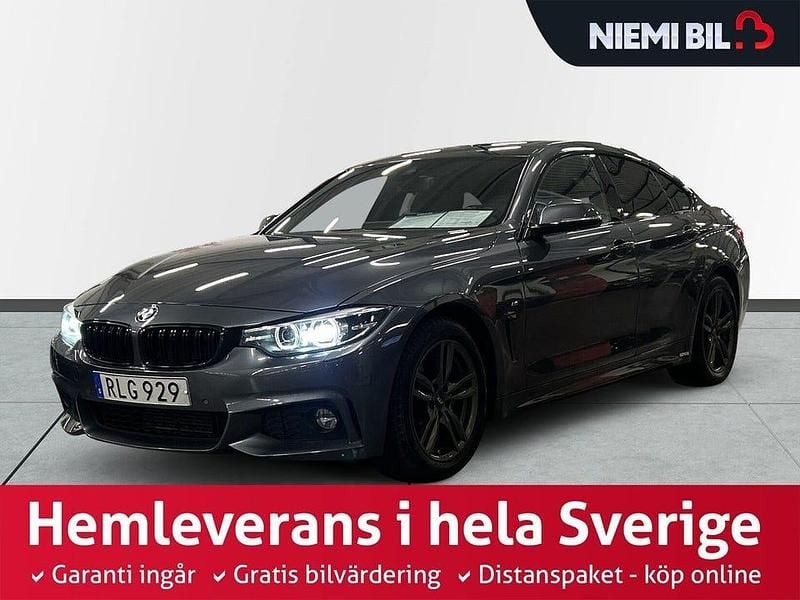 Grå Begagnad 2018 BMW 420 Gran Coupé M Sport Sportkupé | 219 900 kr (Marknadspris) - Bild 1/3