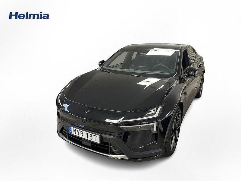 Svart Ny 2024 Polestar 4 Long Range Dual motor SUV | 874 500 kr - Bild 1/4