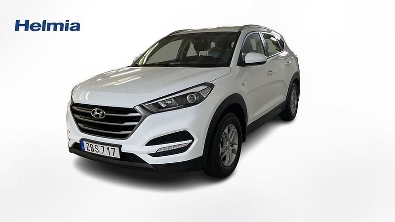 Vit Begagnad 2017 Hyundai Tucson SUV | 139 000 kr (Marknadspris) - Bild 1/4