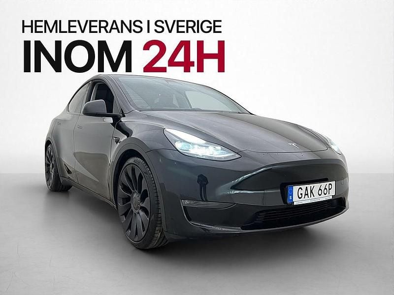 Begagnad Tesla Model Y Performance 392 kW (534 HK) 2023 Svart SUV