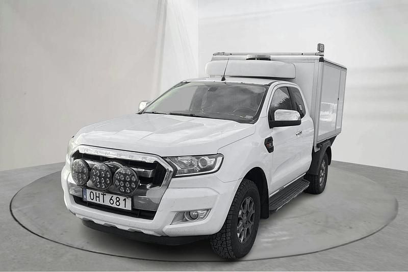Vit Begagnad 2016 Ford Ranger Pickup | 109 000 kr (Dyr) - Bild 1/4