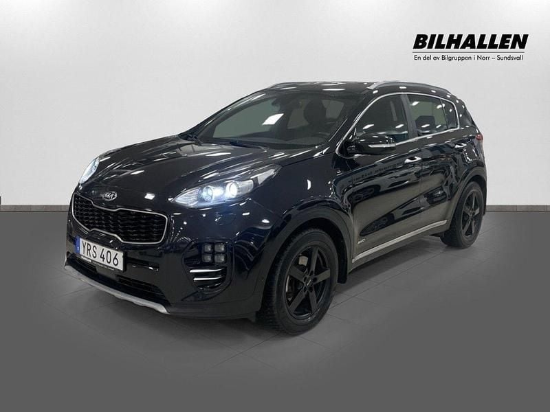 Svart Begagnad 2017 Kia Sportage GT-Line SUV | 199 900 kr (Marknadspris) - Bild 1/4