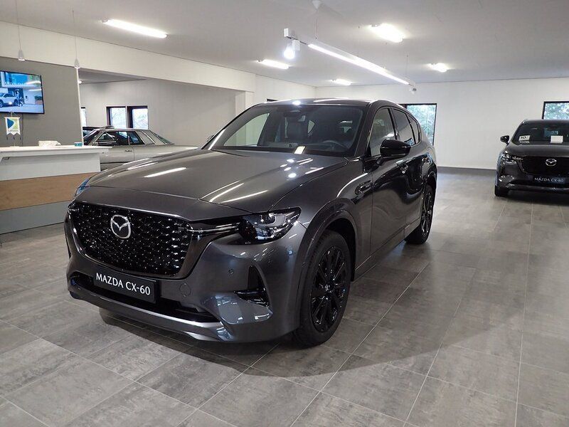 Grå Ny 2024 Mazda CX-60 Homura-Line SUV | 636 600 kr (Marknadspris) - Bild 1/4