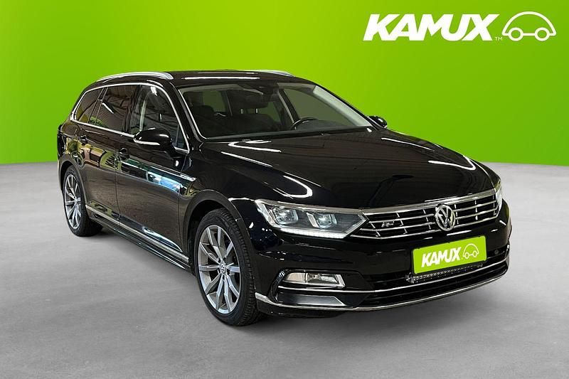 Svart Begagnad 2017 VW Passat Kombi | 249 900 kr (Lite dyr) - Bild 1/4