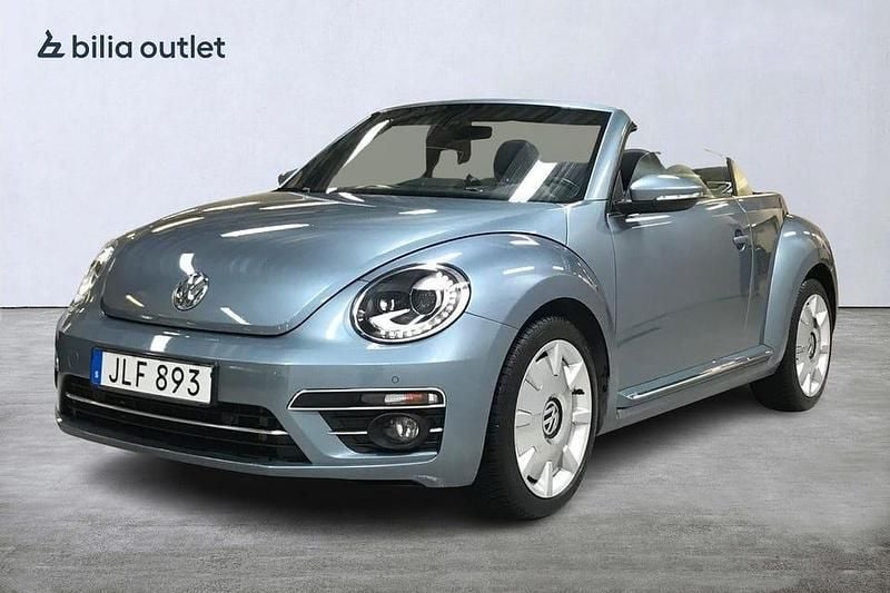 Blå Begagnad 2018 VW Beetle Cab | 239 900 kr - Bild 1/3