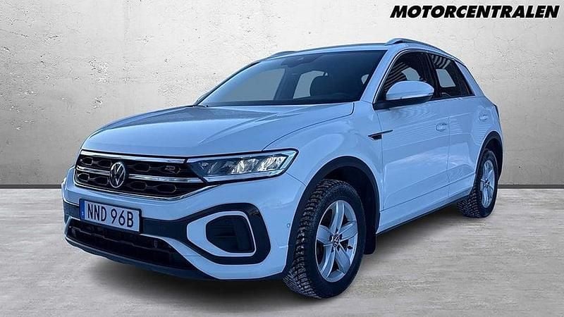 Vit Begagnad 2022 VW T-Roc R-line SUV | 339 000 kr (Bra pris) - Bild 1/2