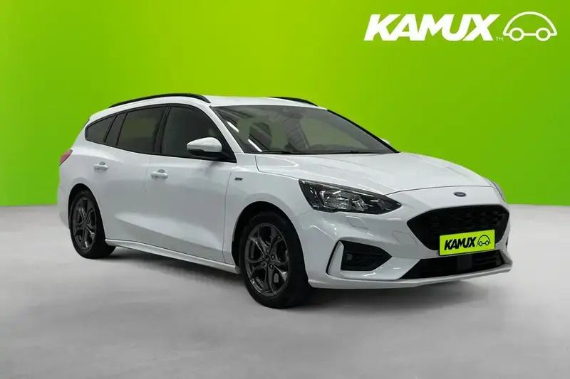 Vit Begagnad 2022 Ford Focus Active Kombi | 162 600 kr (Bra pris) - Bild 1/4