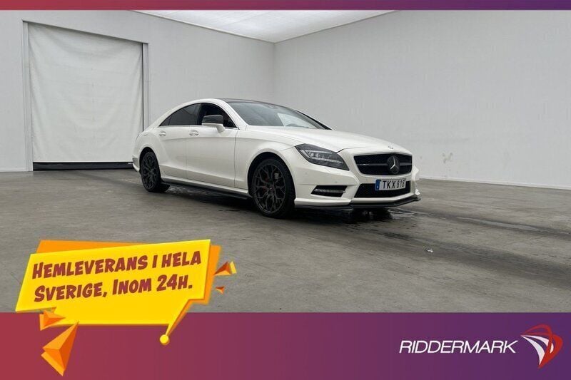 Vit Begagnad 2010 Mercedes CLS350 AMG Sportkupé | 229 900 kr (Dyr) - Bild 1/3