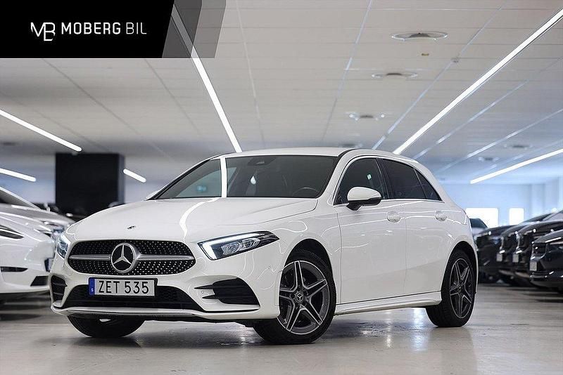 Begagnad Mercedes A250 AMG 218 HK (160 kW) 2022 Vit Halvkombi