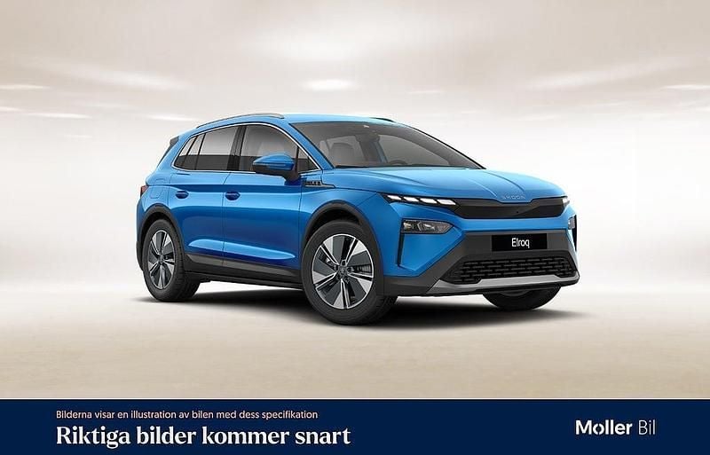 Blå Begagnad 2025 Skoda Elroq SUV | 498 900 kr (Marknadspris) - Bild 1/4