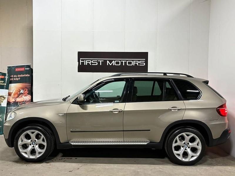 Begagnad BMW X5 Sport Line 235 HK (172 kW) 2008 Ljusbrun SUV