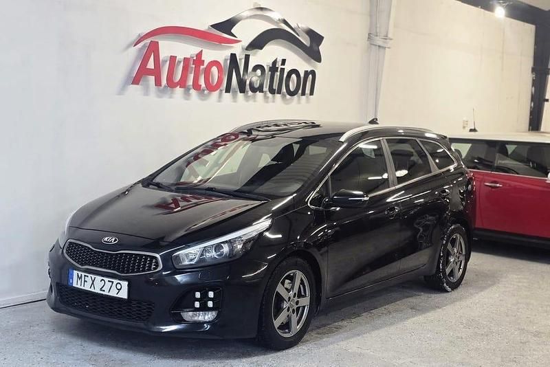 Svart Begagnad 2018 Kia Ceed Sportswagon GT-Line Kombi | 119 900 kr (Lite dyr) - Bild 1/4